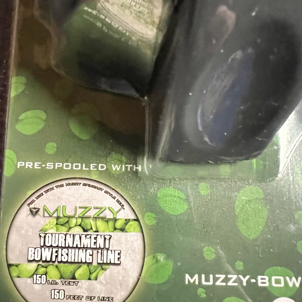 Muzzy Bowfishing EXT Reel with Tournament Bowfishing Line - Picture 5 of 8